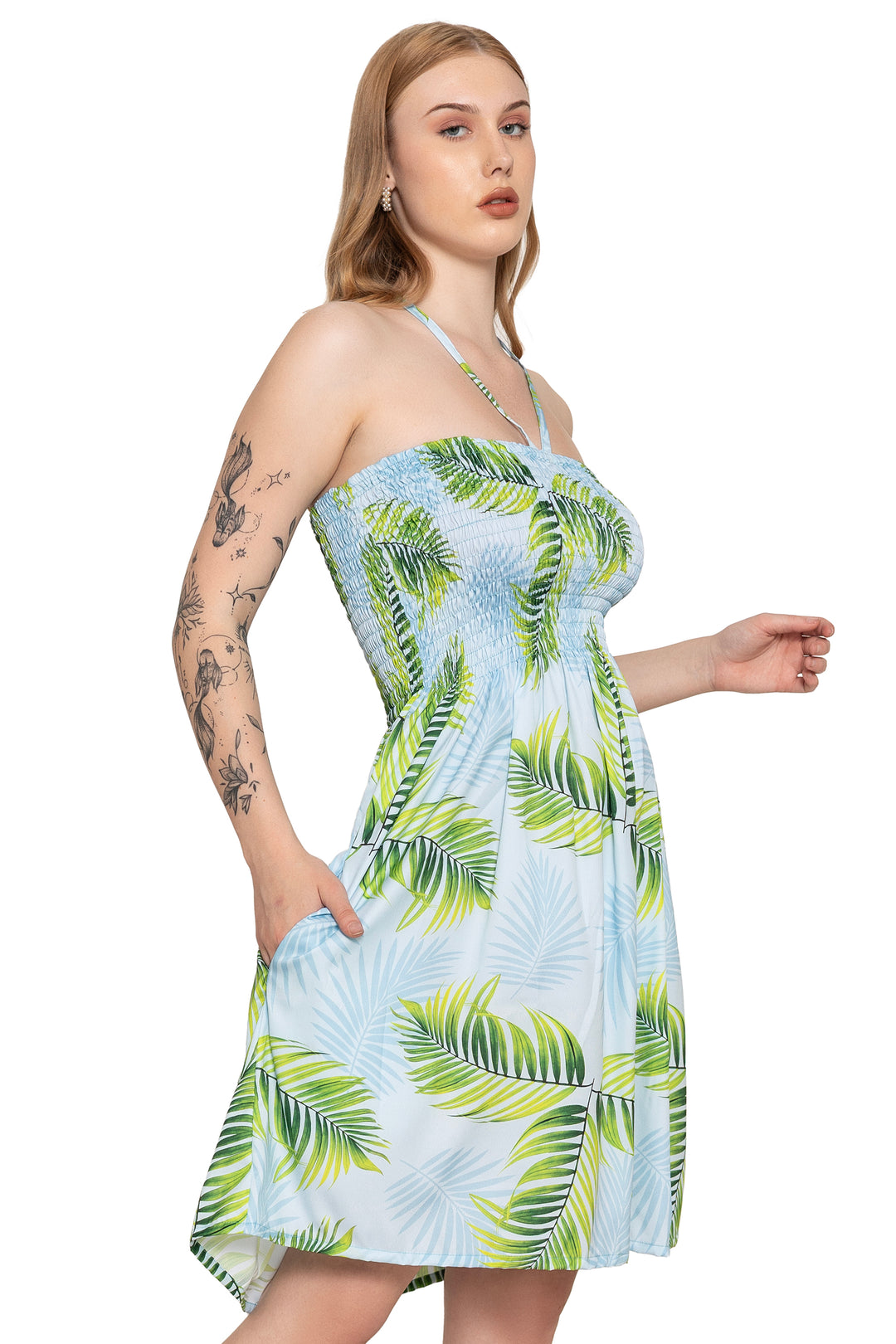 HAPPY BAY Sky Short Dress - 923307