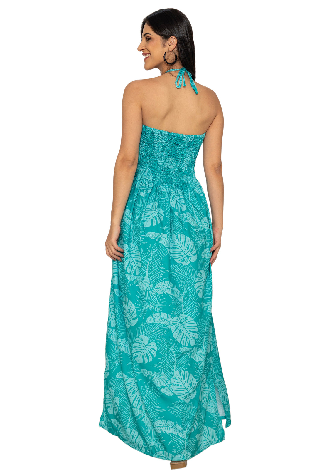 HAPPY BAY C Green Long Dress - 923280