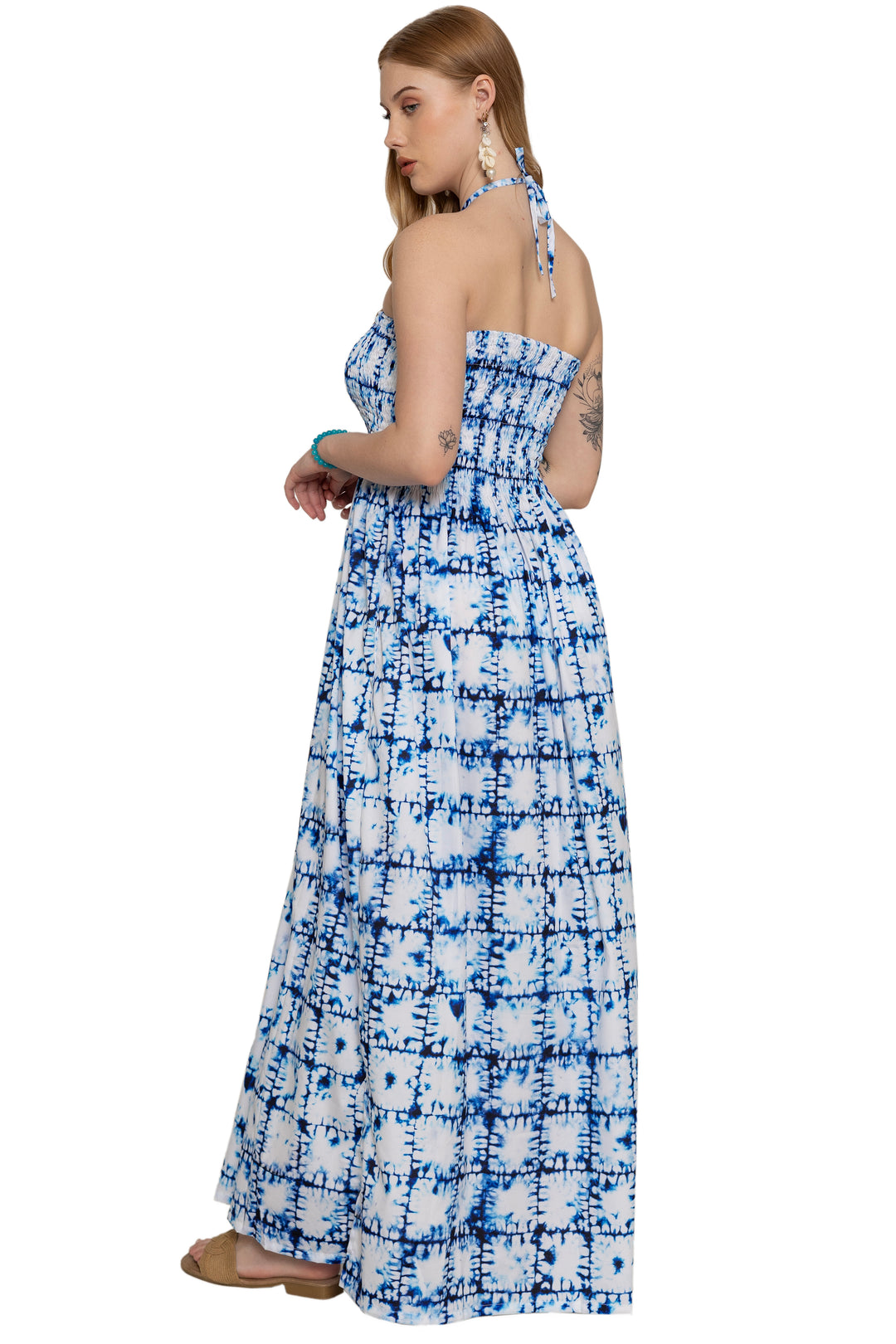 HAPPY BAY Blue Long Dress - 923281