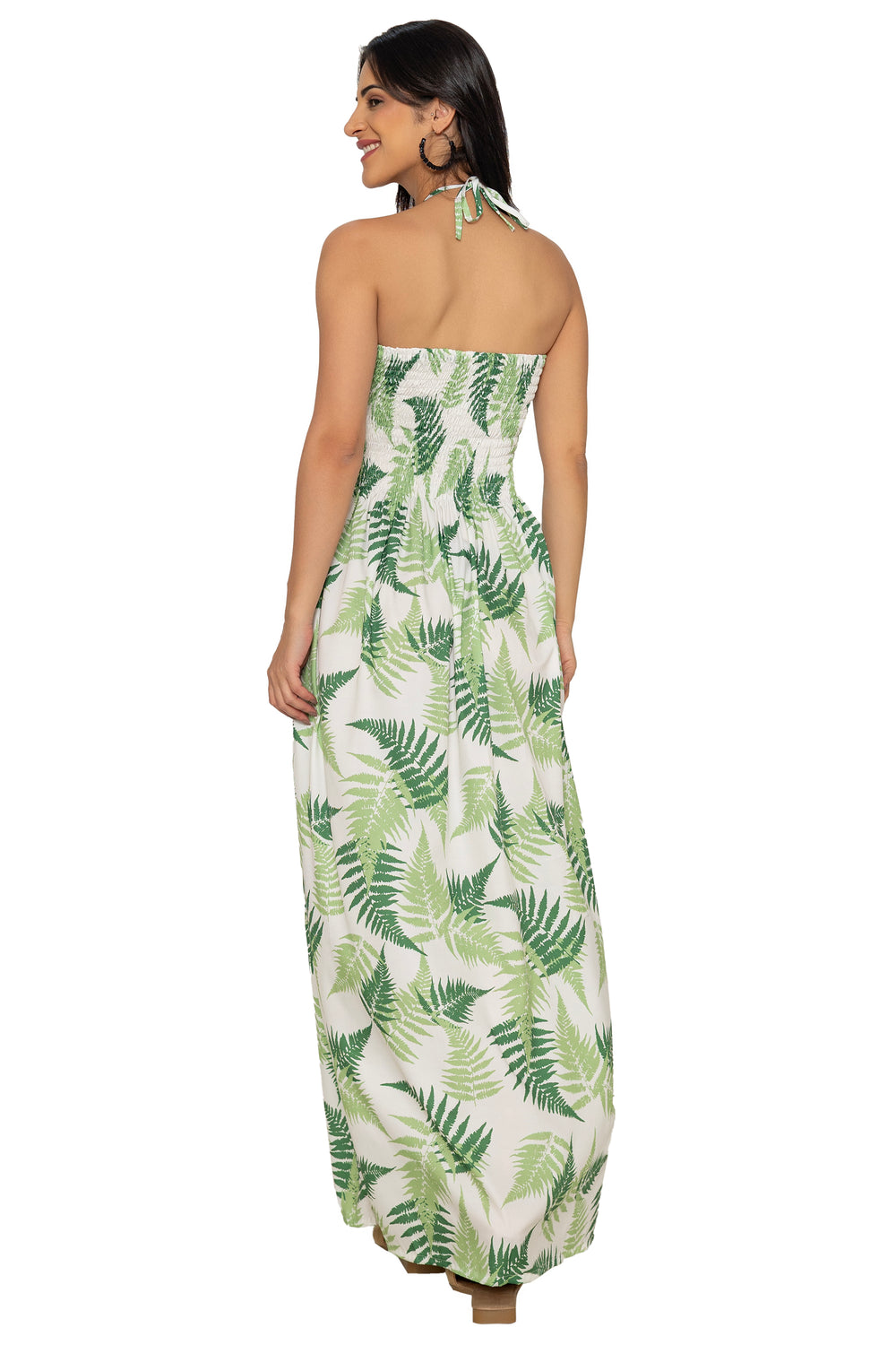 HAPPY BAY Green Long Dress - 923286