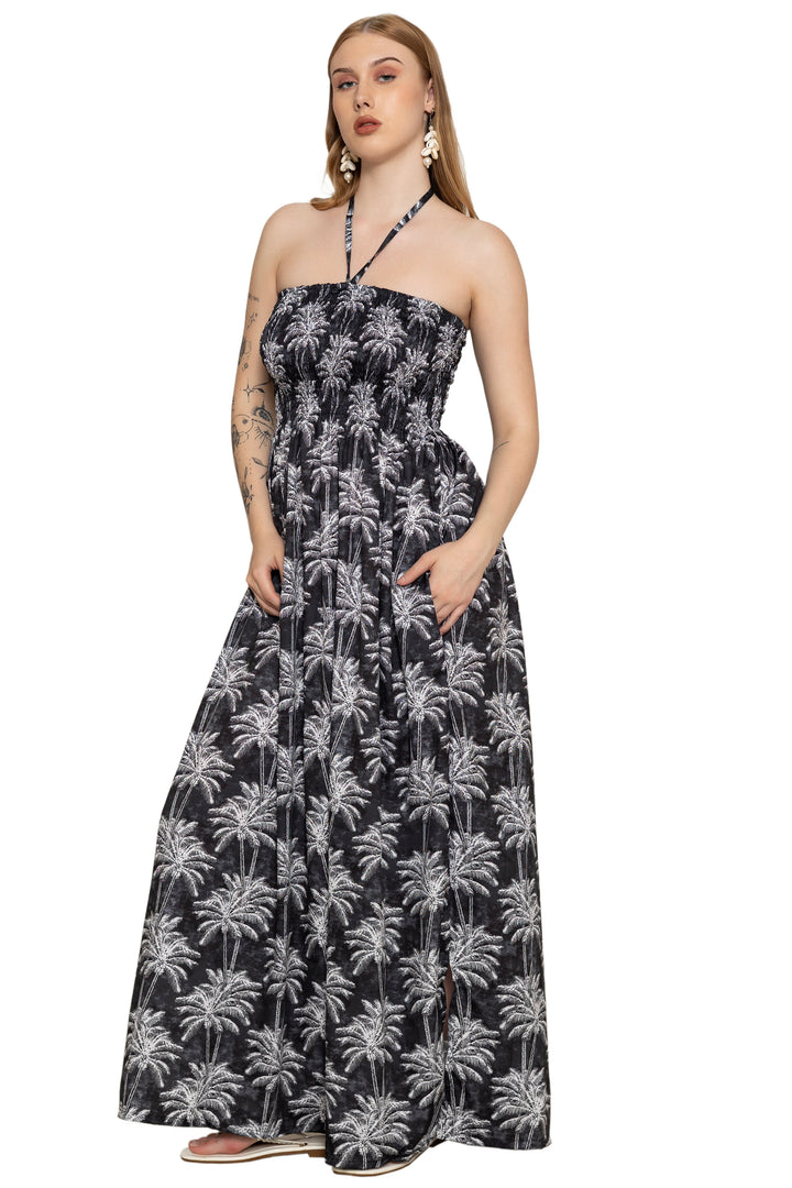 HAPPY BAY Black Long Dress - 923287