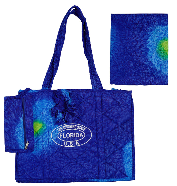 Beach Pool Tote Bag + Purse + Beach Wrap Green P10329