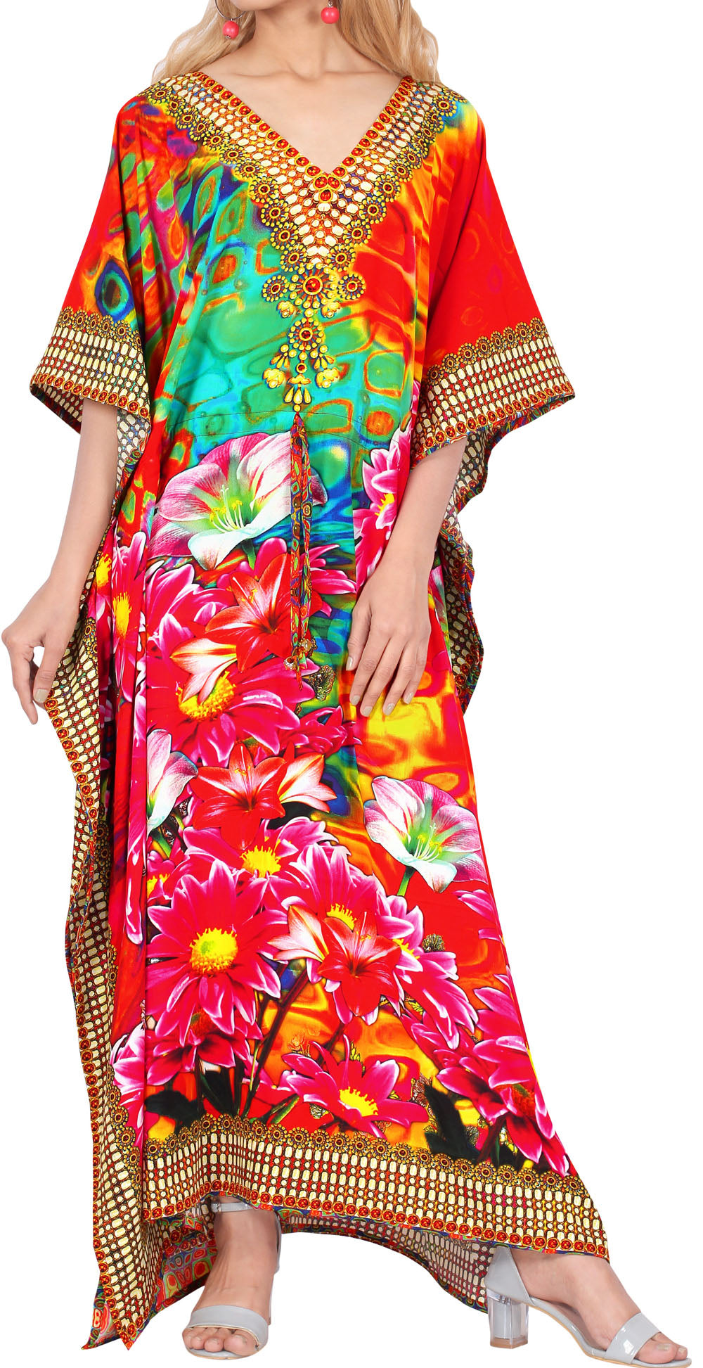 Rosy Caftan for women