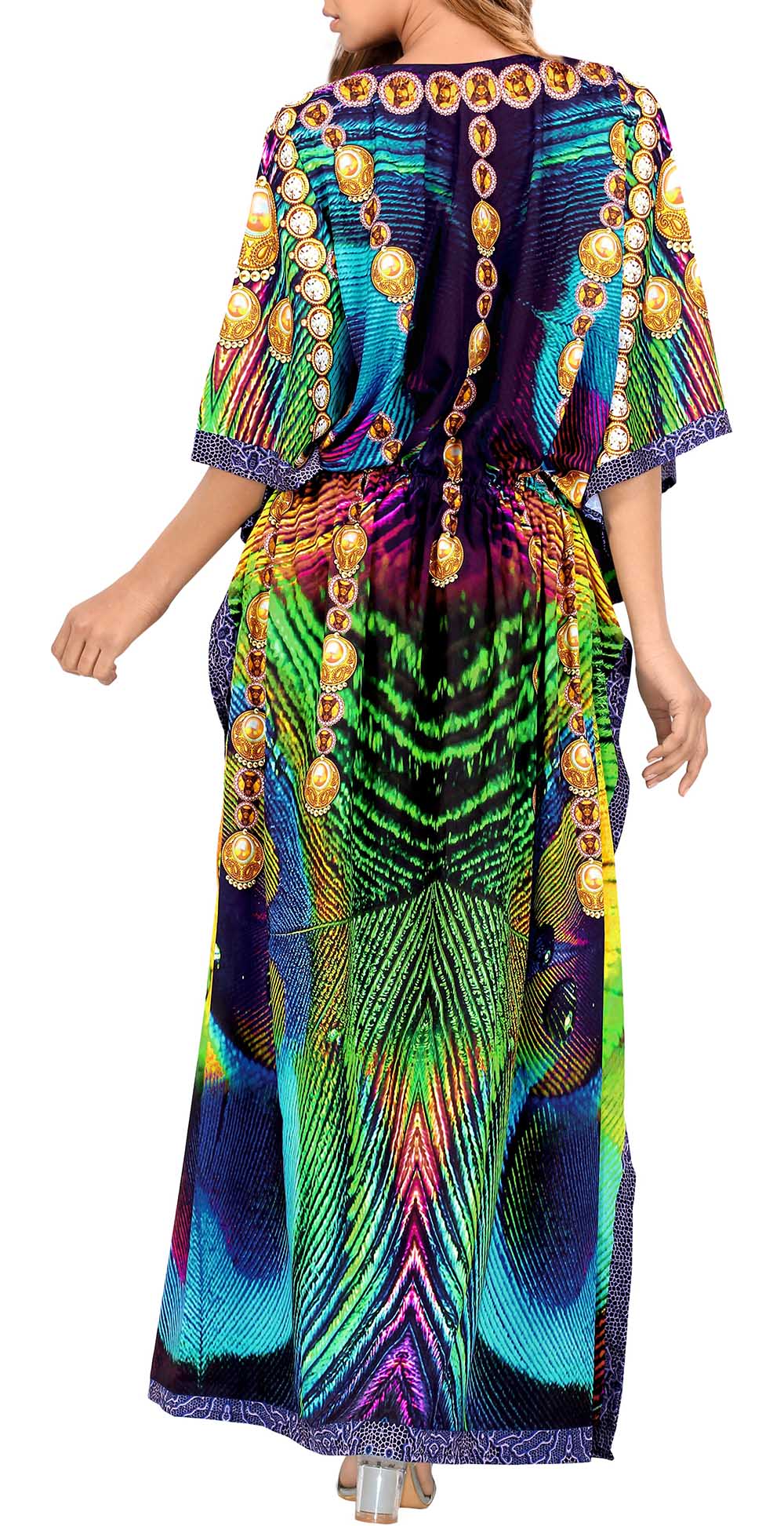 Peacock Queen Caftan for women