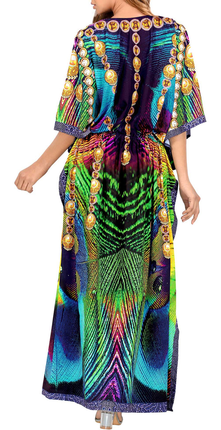 Peacock Queen Caftan for women