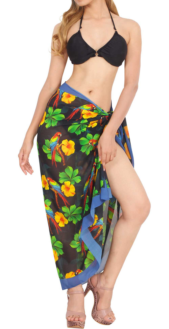 Hawaiian Vacation Beach Wrap for women P06740