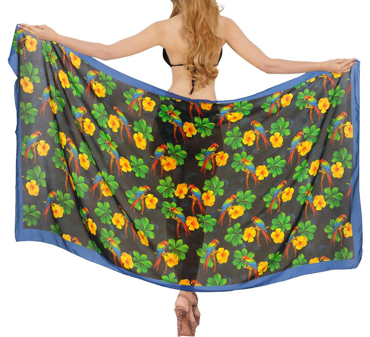 Hawaiian Vacation Beach Wrap for women P06740