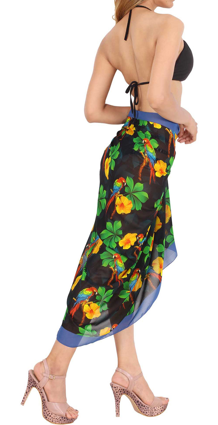 Hawaiian Vacation Beach Wrap for women P06740