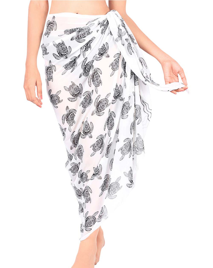 Sheer Turtle Beach Wrap for women P06746 AND P06747