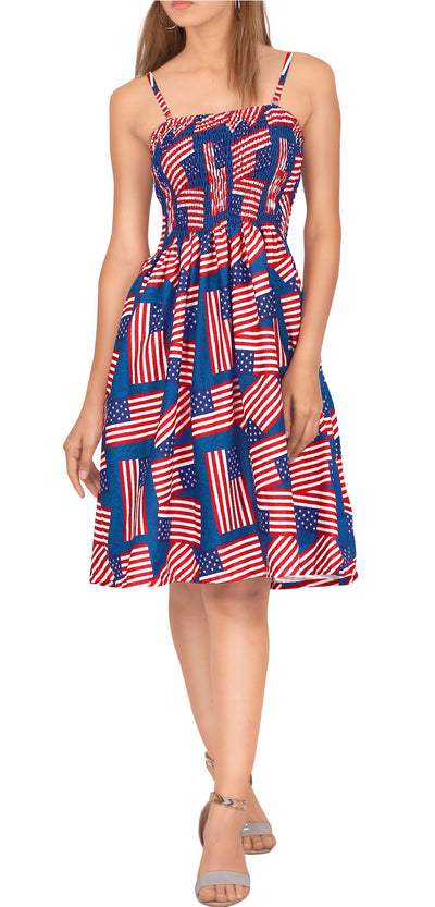 American Flag Patriotic Dress for women
