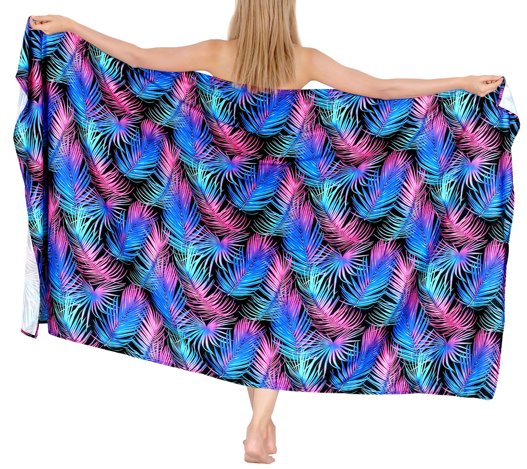 Midnight Palm Beach Wrap for women