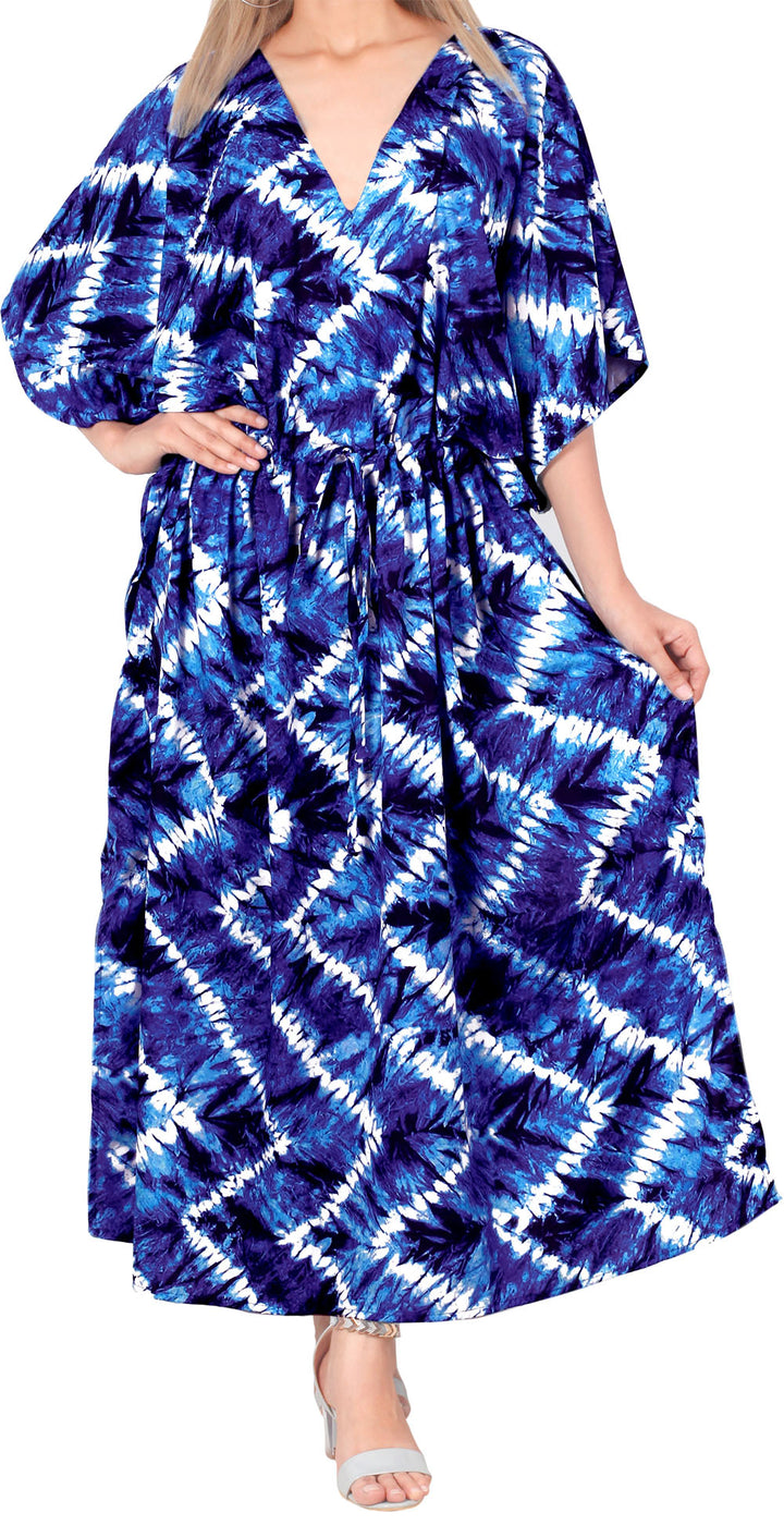 Tie Dye Waves Caftan for women