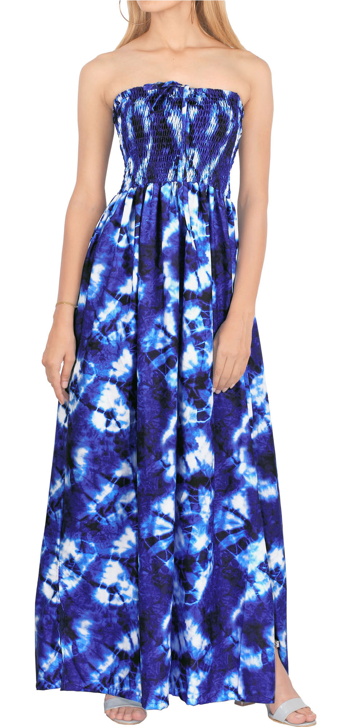Rosette Tiedye Maxi Dress for women