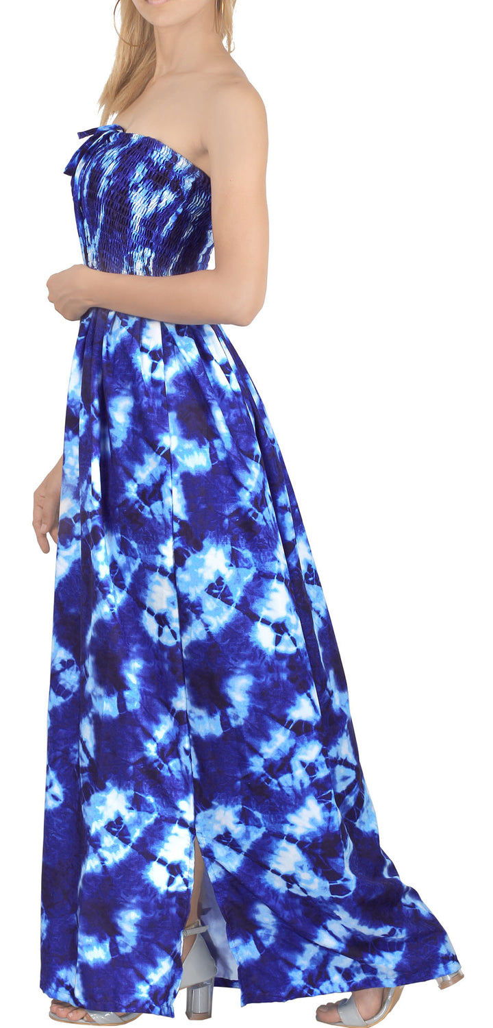 Rosette Tiedye Maxi Dress for women