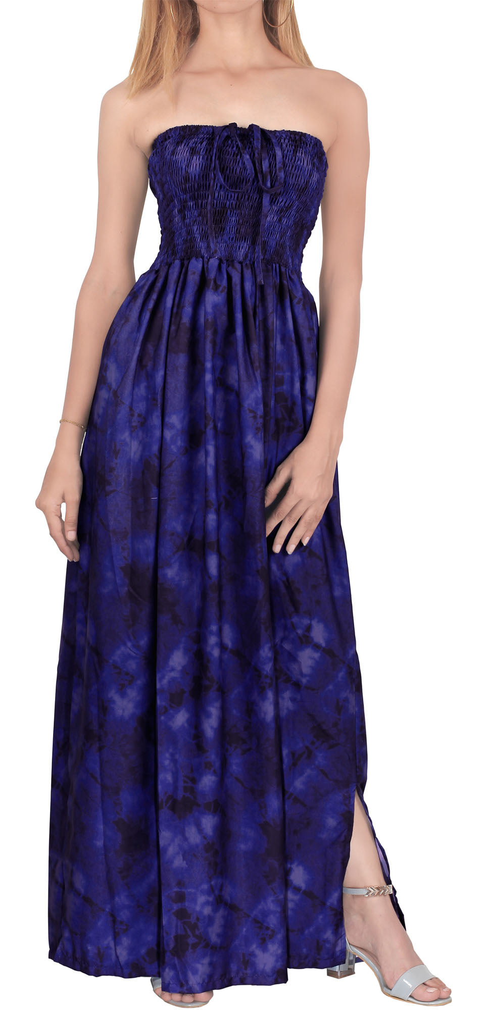 Rosette Tiedye Maxi Dress for women