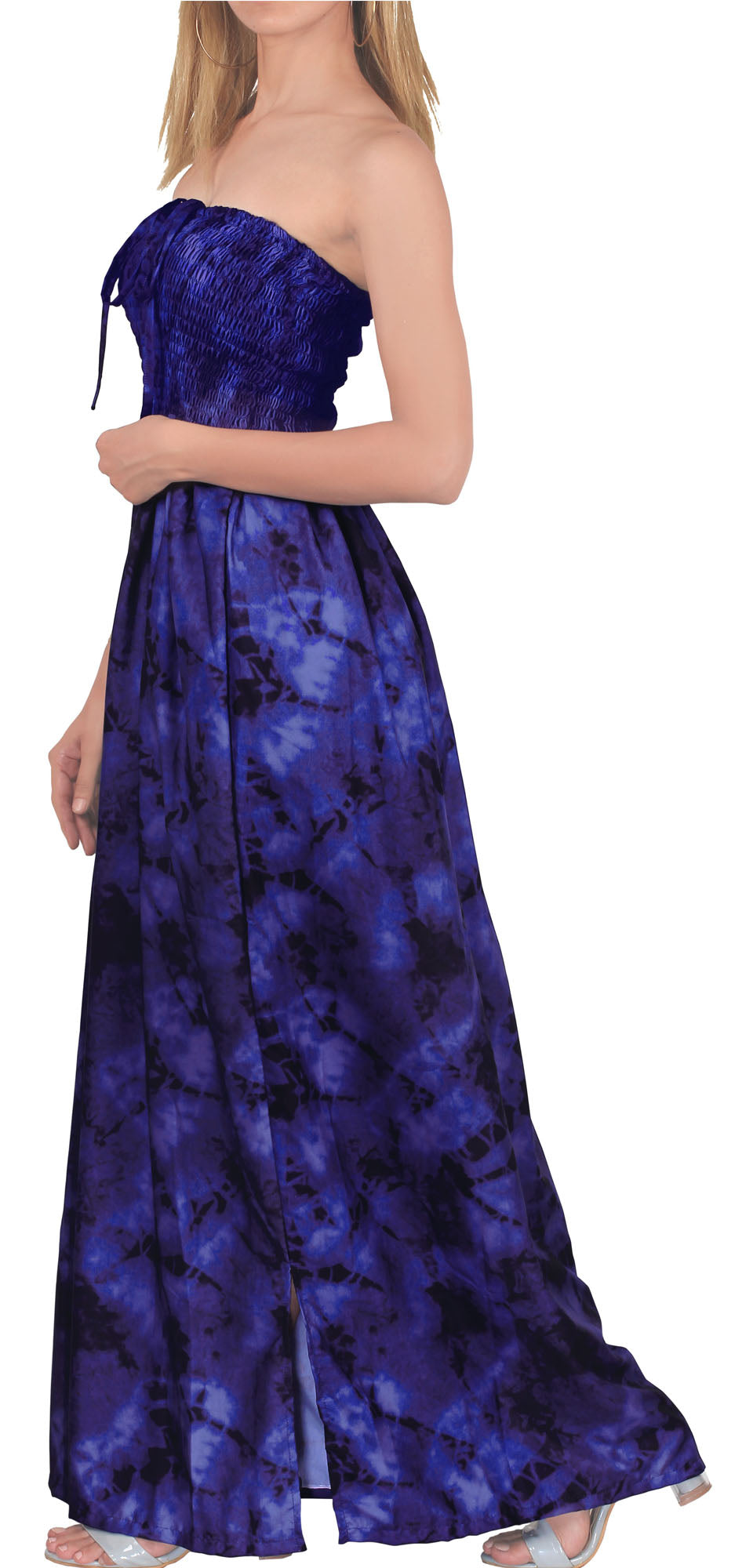 Rosette Tiedye Maxi Dress for women