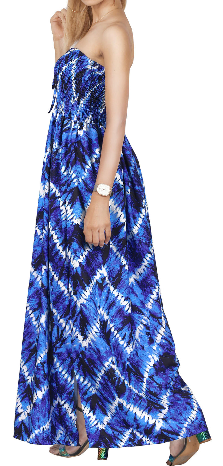 Ocean Waves Tiedye Maxi Dress for women