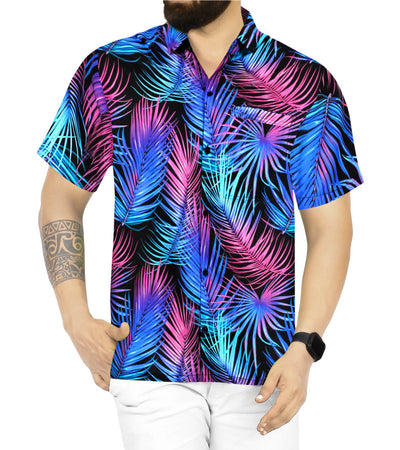 beach shirt for men hawaiian clothing for men hawaiian shirt hawaiian style clothing with palm tree printed shirt for men