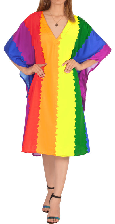 Rainbow Girl Caftan for women