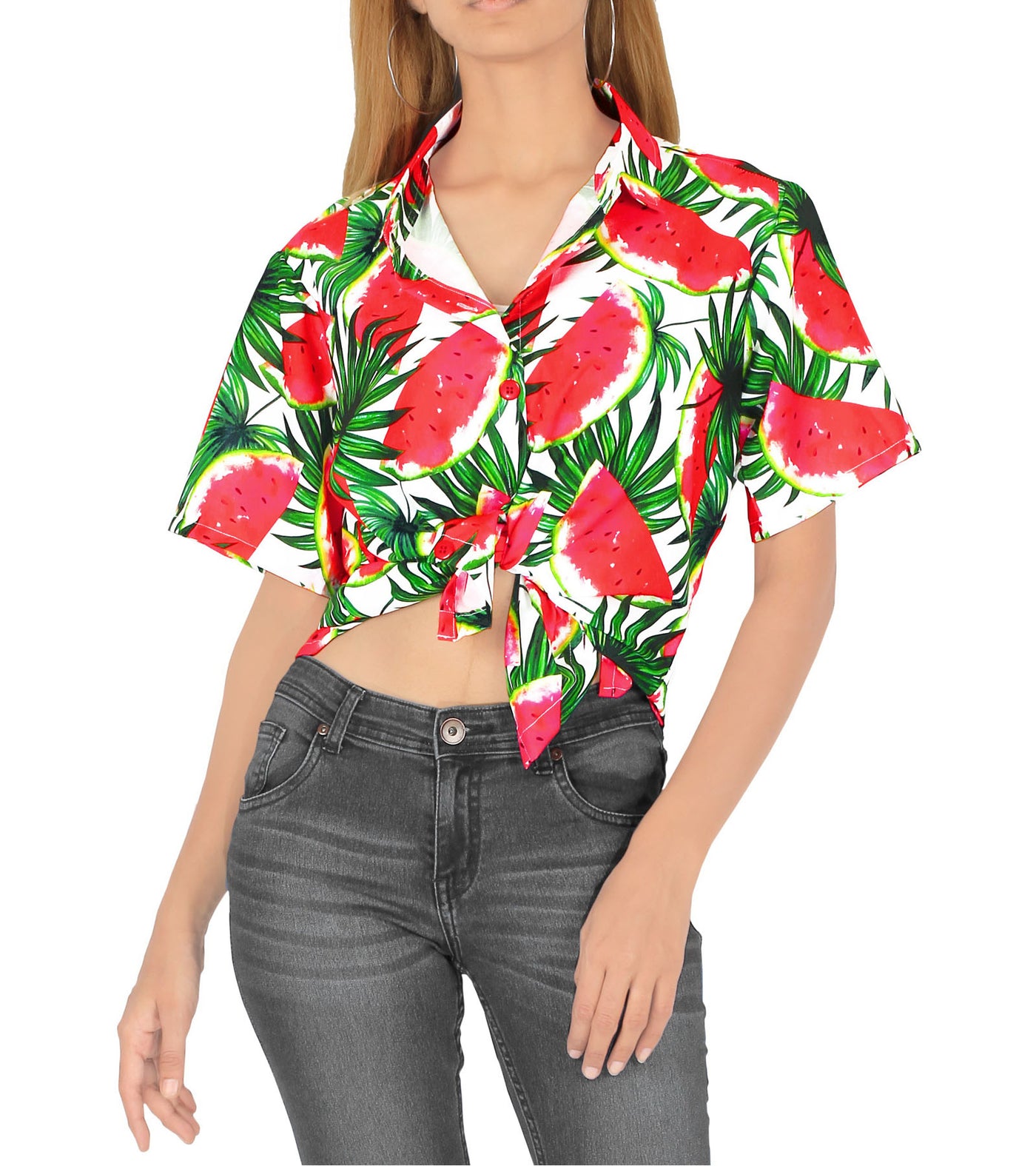 Oh So Sweet Watermelon Hawaiian Shirt for women
