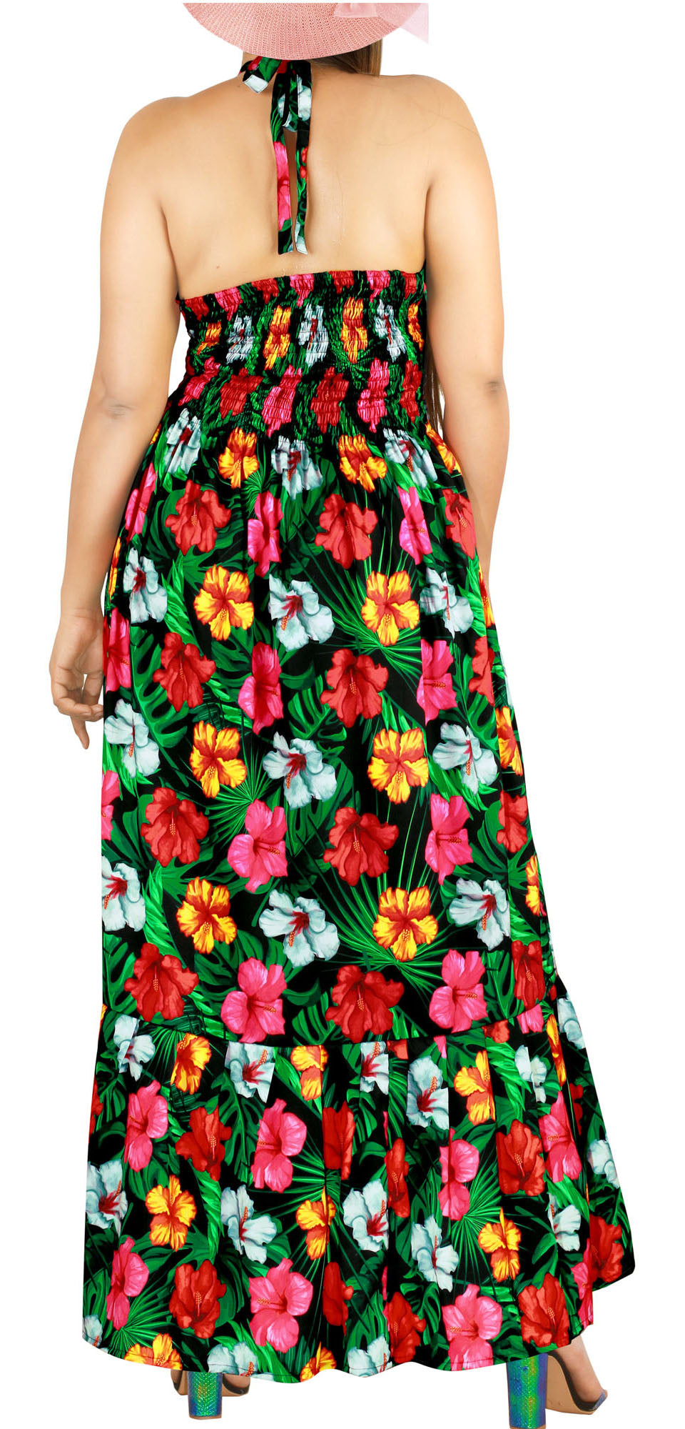 Hibiscus Low back Dream dress for women