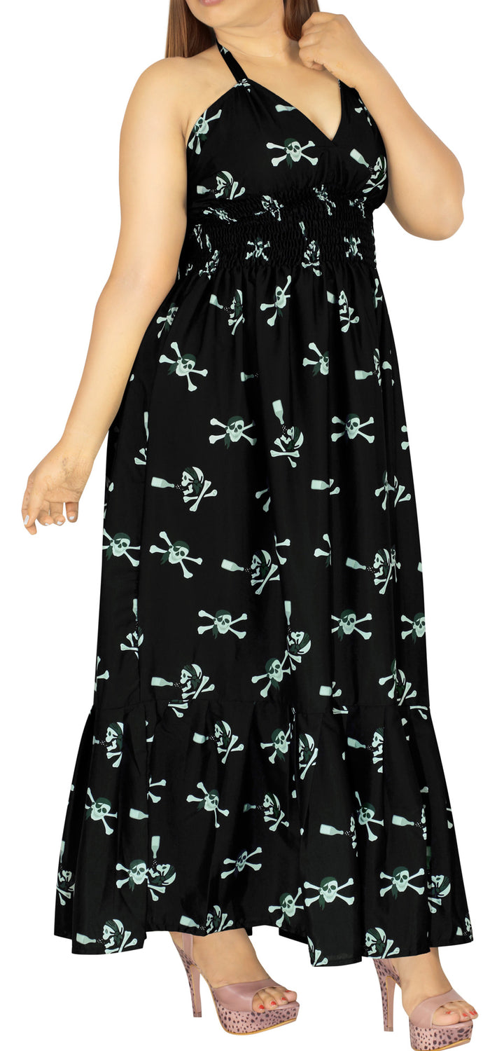 Pirates of Beach Halter Dress for women