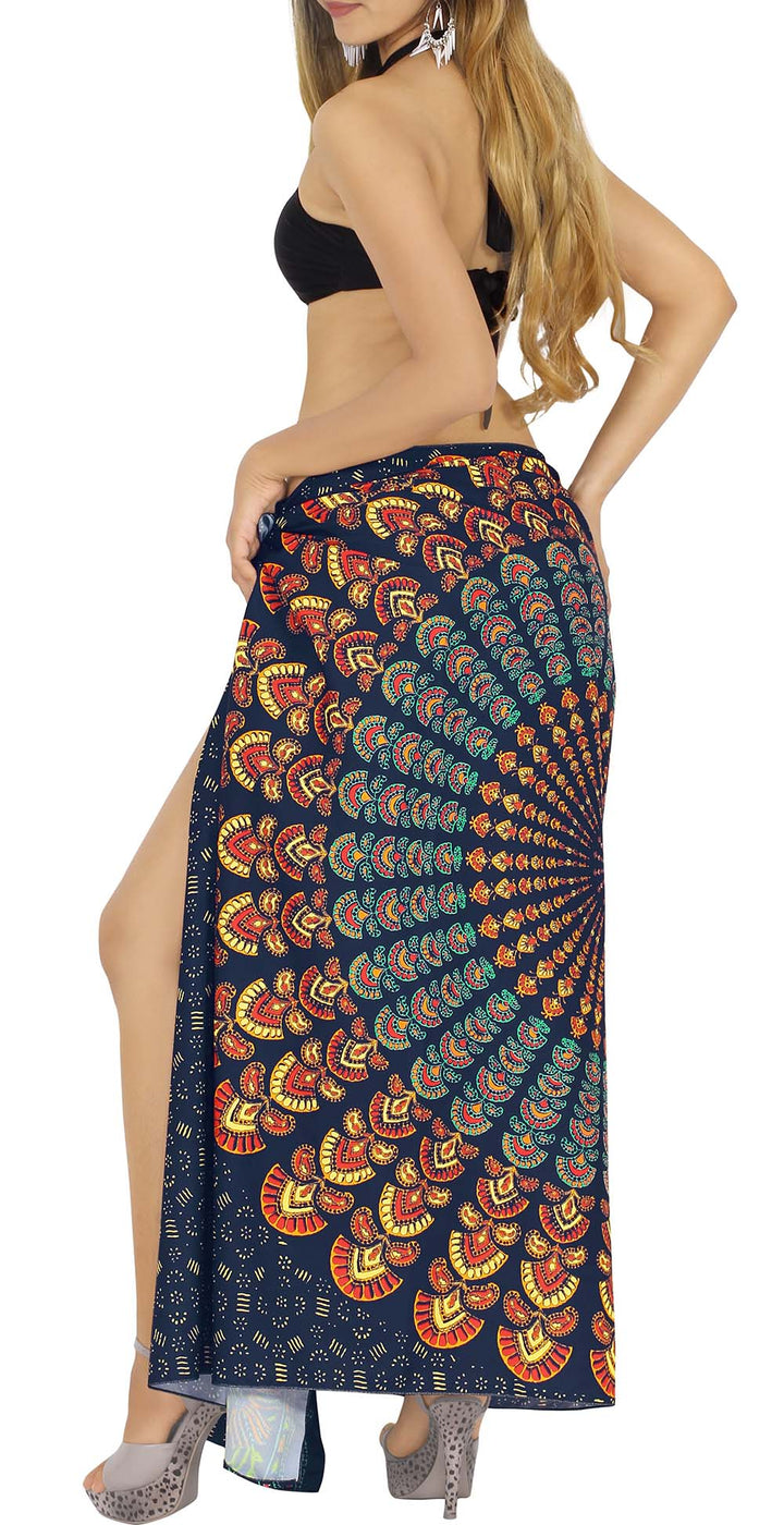 Mandala Art Beach Wrap for women